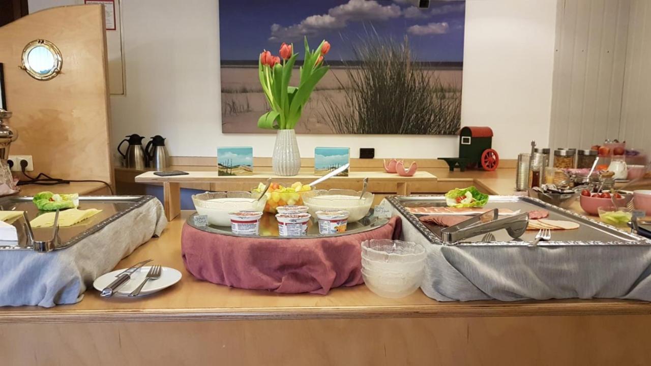 Hotel Pension Loose Borkum Esterno foto