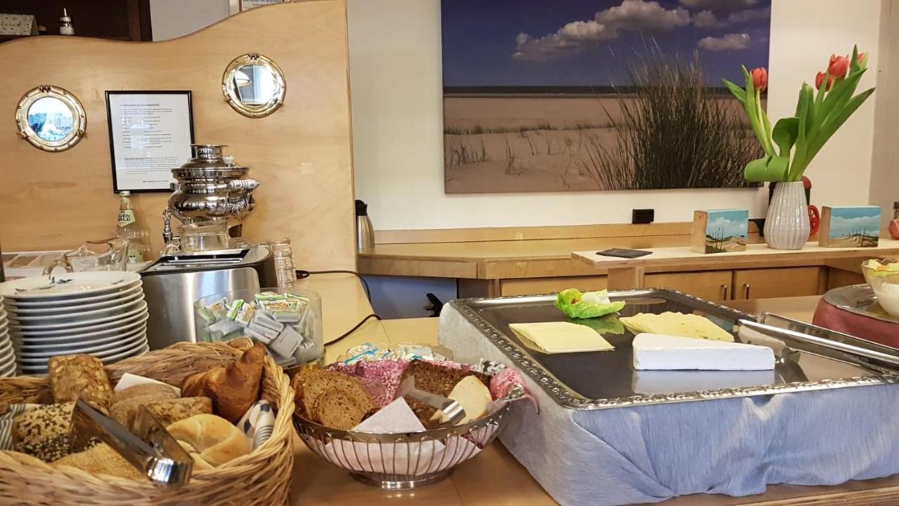 Hotel Pension Loose Borkum Esterno foto
