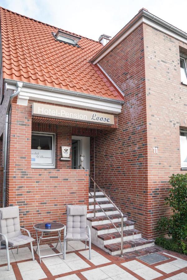 Hotel Pension Loose Borkum Esterno foto