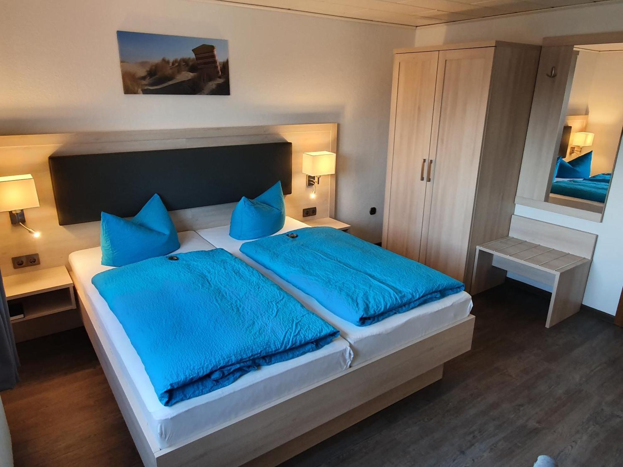 Hotel Pension Loose Borkum Esterno foto