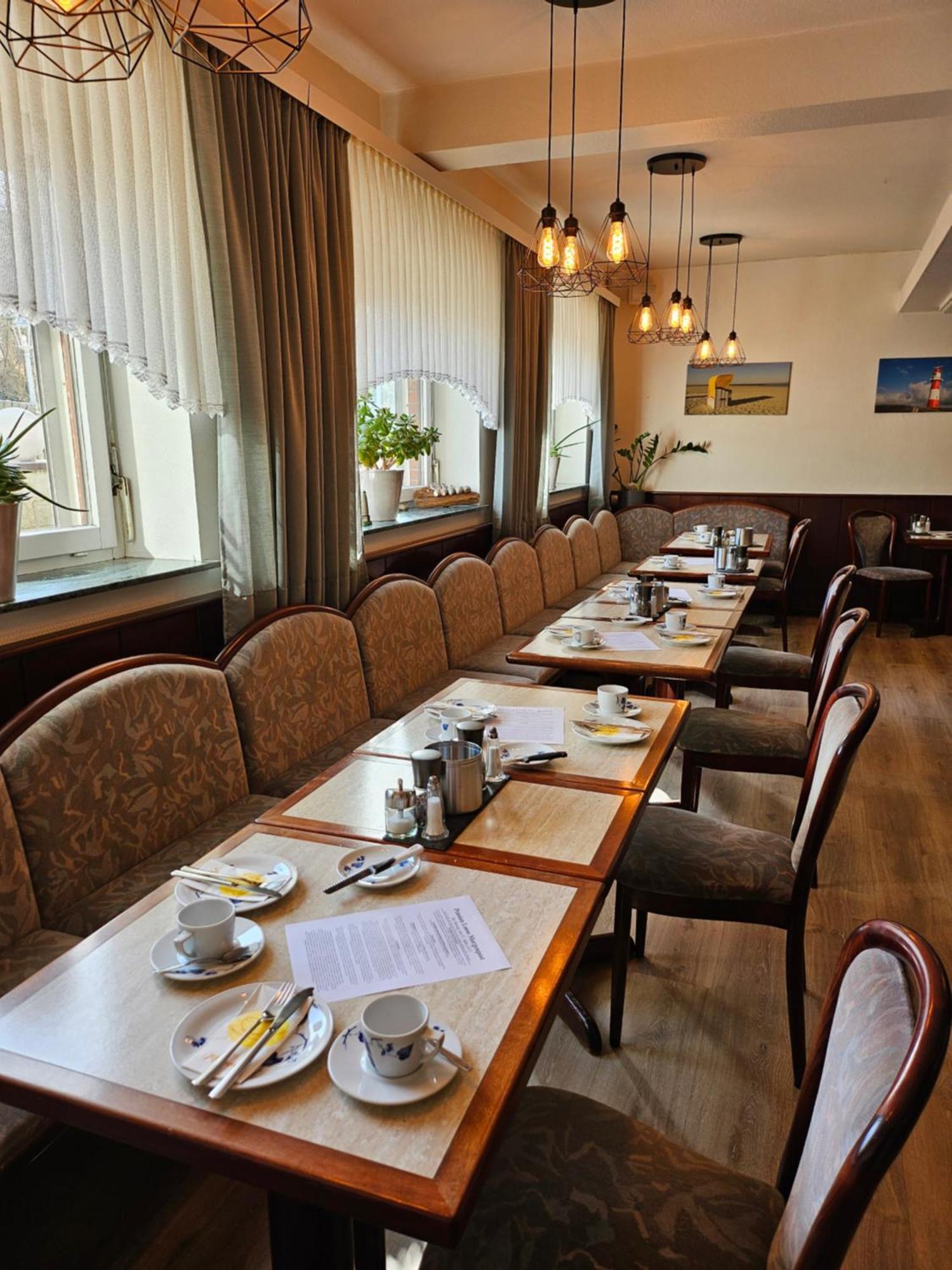 Hotel Pension Loose Borkum Esterno foto