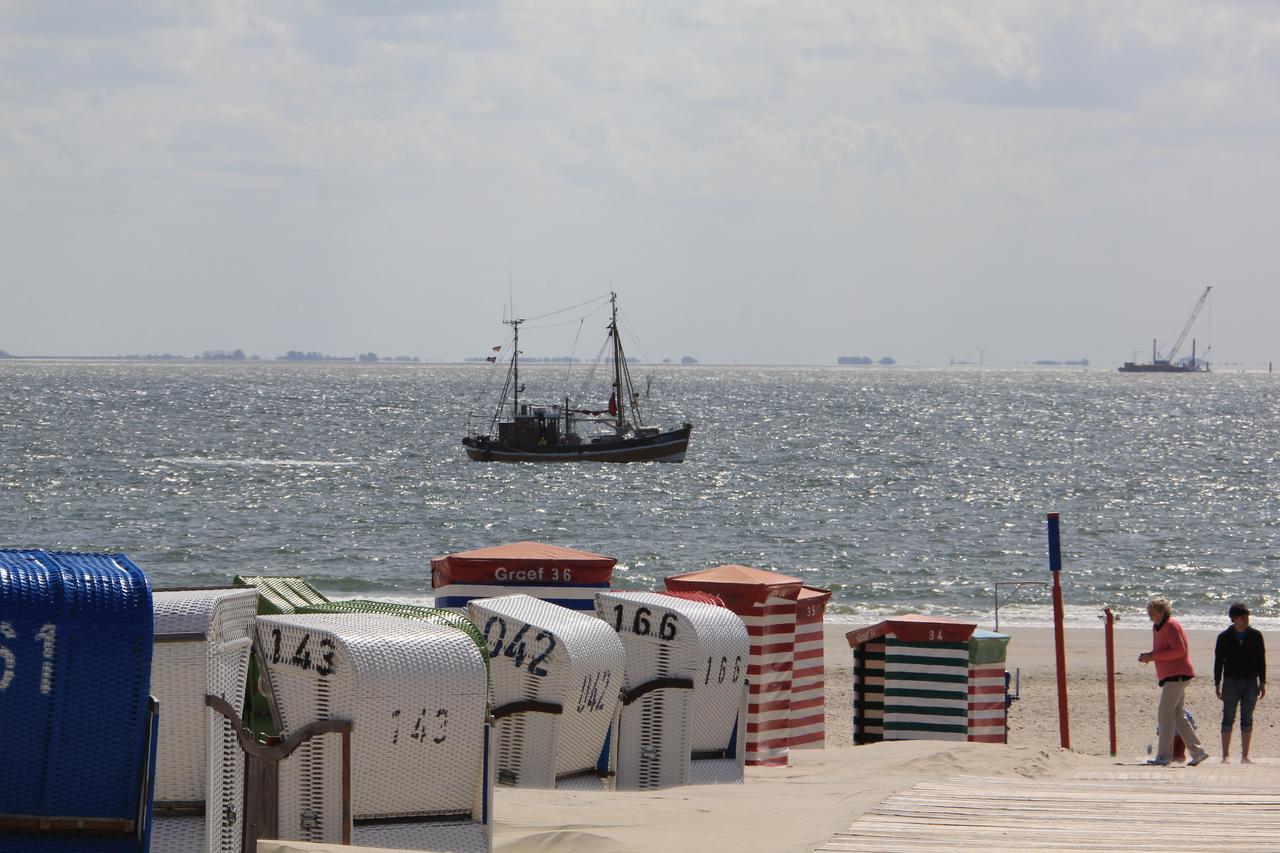 Hotel Pension Loose Borkum Esterno foto